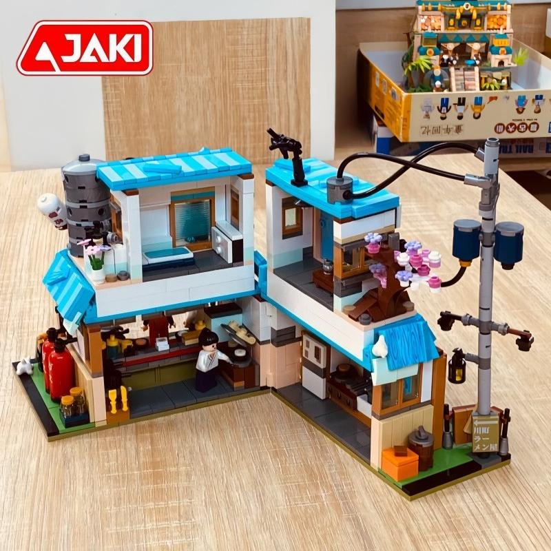 Naruto Ramen Restaurant Assembling Building Blocks Kawaii Anime Cartoon Model Desktop Collectible Ornaments Holiday Gifts