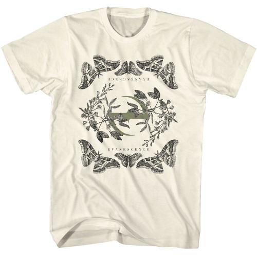 Evanescence Butterfly E Natural T-Shirt Unisex T-Shirt S