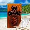 Beach Towel with Chicago Bears Logo Pattern - Soft,absorbent,machine Washable Lightweight&Modern,swimming,Travel Essentials