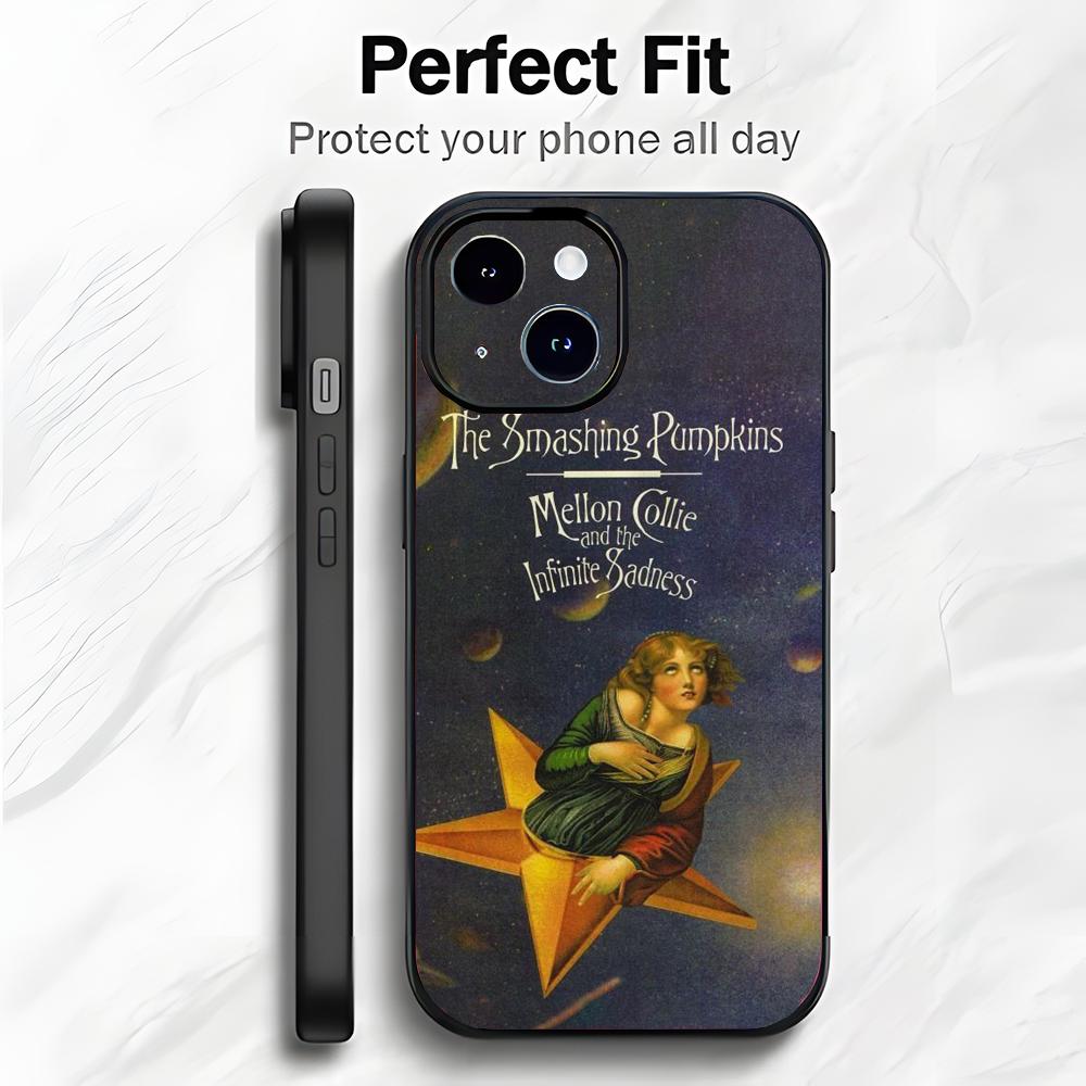 Rock Band The S-Smashing Pumpkins Phone Case Phone Case Soft Packaging Lightweight For iPhone17 16 15 14 13ProMax