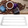 Wall Mounted Coffee Capsule Holder Coffee Pod Rack Storage Shelves Fit for   Gusto Capsule
