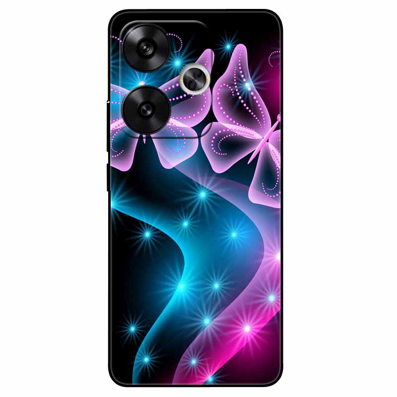 For Xiaomi Poco F6 Cases Soft Silicone Protective Fashion TPU Phone Back Covers For Xiaomi Poco F6 Pro/ Redmi Turbo 3 TPU Cases