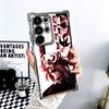 Anime Bleach Desgin Plating Phone Case For Samsung Galaxy S24 S25 FE S26 Edge S23 Ultra S22 S21 Plus S20 Anti-Fall Airabag Cover