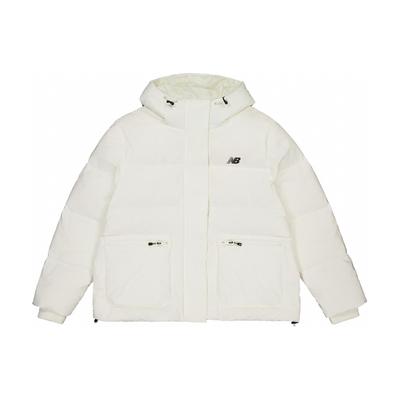 New Balance Warm Down Jacket Unisex Pearl White AWJ33330-CIC