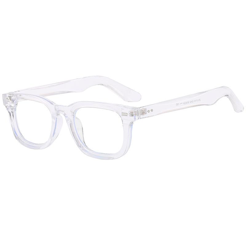 JYL TS Square Glasses Blue Light Blocking Style For Plain Vision Z3755