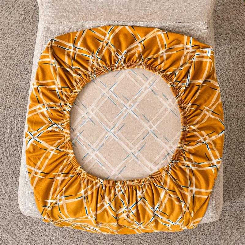Stuhlhussen für Esszimmerstühle, elastisch, Blumenmuster, Stretch-Stühle, Schonbezüge, Sitzbezüge, Schutz, abnehmbar, für Hochzeit, Hotel, Küche