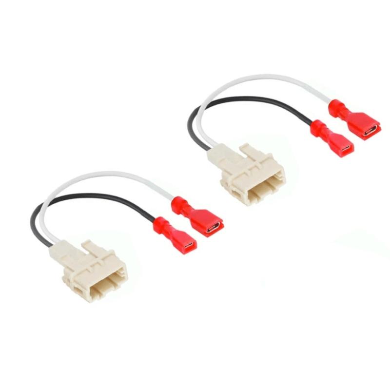 Quick Connect Auto Sound Cable Strong ABS Construction Stable Signal Transmission Vehicle Speaker Wire Harness for Car