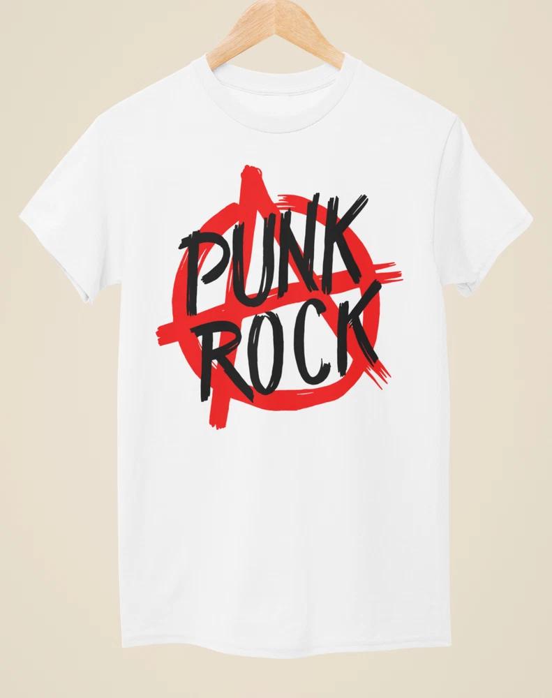 Punk Rock Tattoo Inspired Unisex White TShirt S