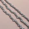1 String Natural Freshwater Grey Top Drilled Pearl Beads 5-6mm, 36cm Strand, DIY Beads for Handmade Necklace Bracelet Jewelry Making