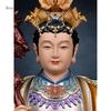 1PCS 30CM Handmade Resin Jade Emperor Statue Home Feng Shui Decoration Office Desktop Crafts decorative figurines