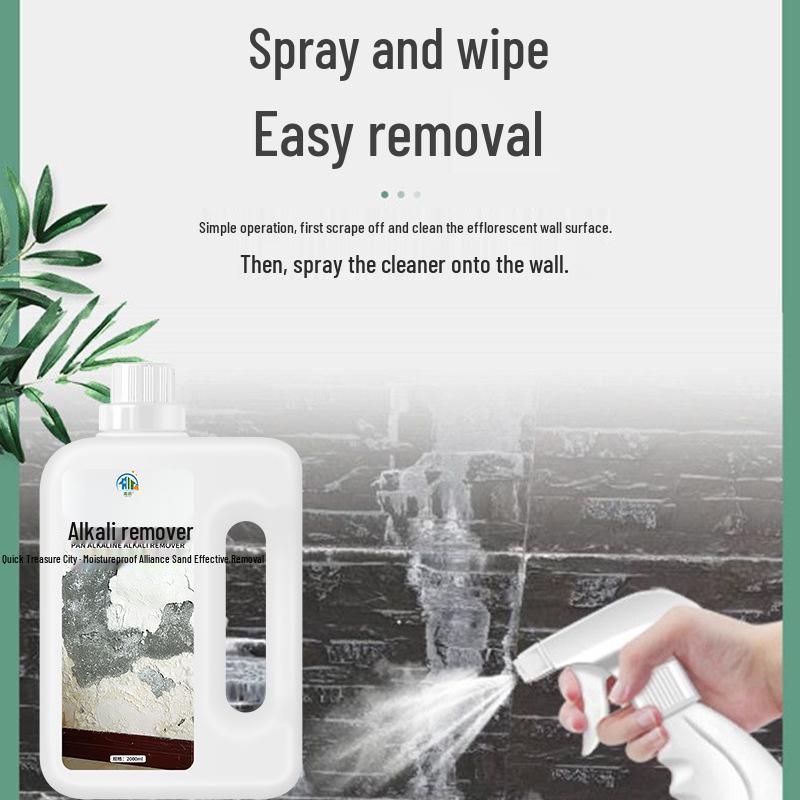 Détachant efflorescence et alcali pour brique rouge: Nettoyant Anti-Efflorescence pour Carrelage et Pierre