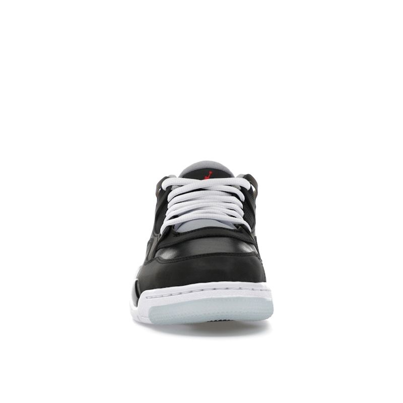 Air Jordan 4 RM Black Metallic Men Sneakers Fire-Red Wolf-Grey White HV5184-010