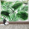Tropical Palm Leaf Tapestry Botanical Leaves Wall Hanging Blanket for Living Room Bedroom Dorm Home Decor Nature Theme Tapestry