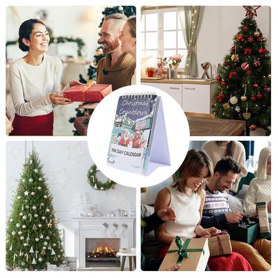 100 Days Countdown Desk Calendar Tear Off Countdown Calendar For Holiday