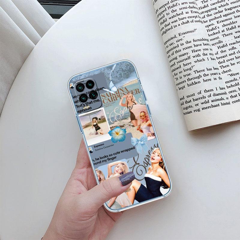 

Sabrina Carpenter Transparent Phone Case for LG K22 K30 K40 K40S K41 K42 K50 K50S K51 K51S K52 K61 K62 K71 K92 Q61 LG K51S