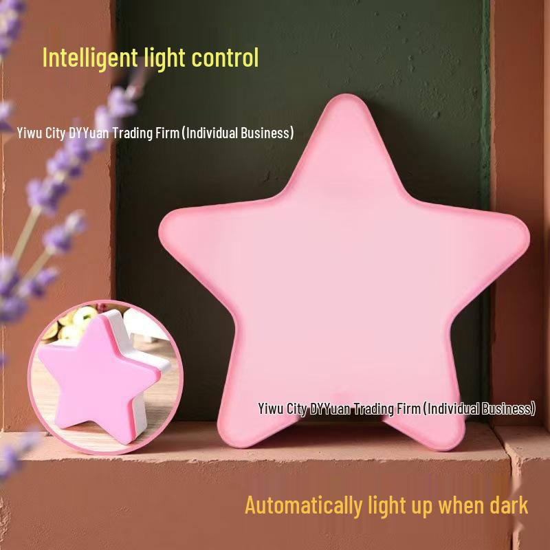 Smart LED Sensor Night Light - Energy-Saving, Plug-In, Creative Gift