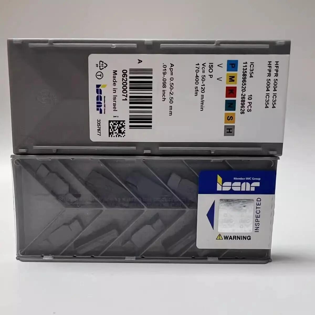 

ISCAR / HFPR5004 IC354 Industrial indexable carbide inserts 10 Pcs