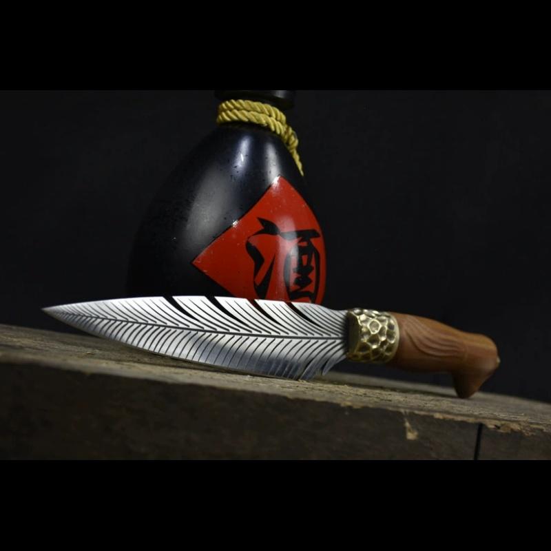 7Cr17Mov Stainless Steel Forged Knife Meat Cleaver Boning Knife Outdoor Camping Fishing Kitchen Chef Knives Cutter