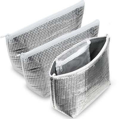 3 Mini Insulated Cooler Bags Aluminum Insulation for Bento Rice and Coolers Highly Efficient Cold Large with Ice Pack Perfect for Outdoor and
