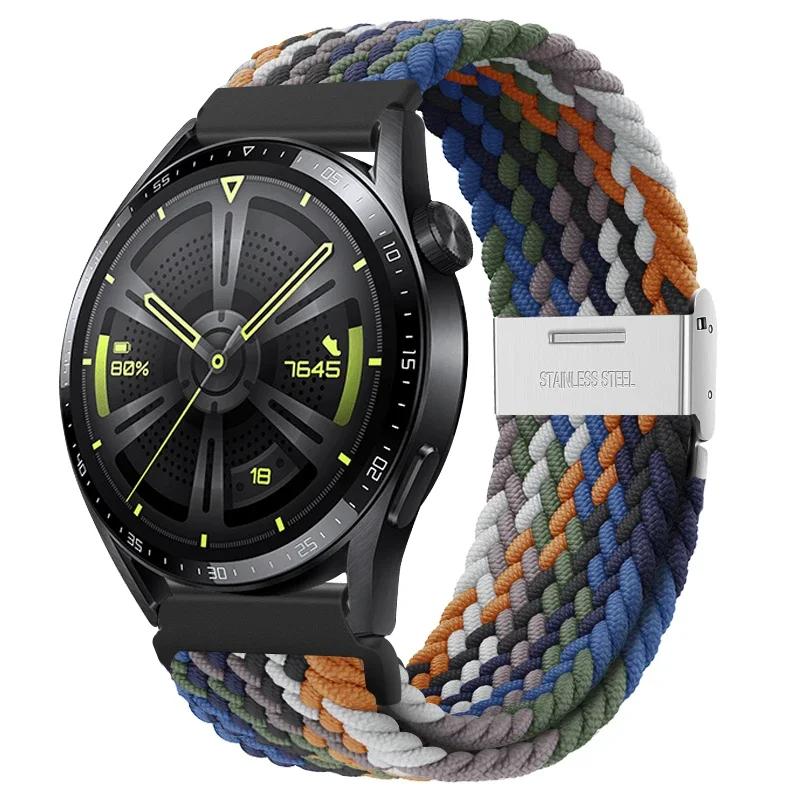 20mm Sport Nylon Strap For Samsung Galaxy Watch 5/6/pro/4/4 Classic/3 46mm/42mm/40mm/44mm Bracelet Active2 Gear S3  22mm Strap