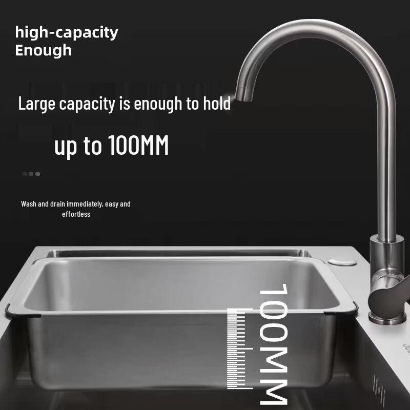 ZISIZ 304 Stainless Steel Kitchen Sink