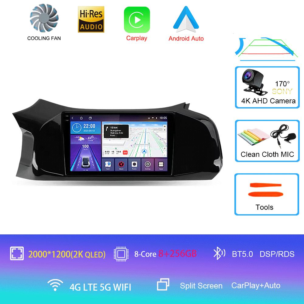 Car Radio Android 14 For Chevrolet Onix 2012 - 2014 2015 2016 - 2019 Navigation GPS Multimedia Video Player Stereo Carplay 4G BT