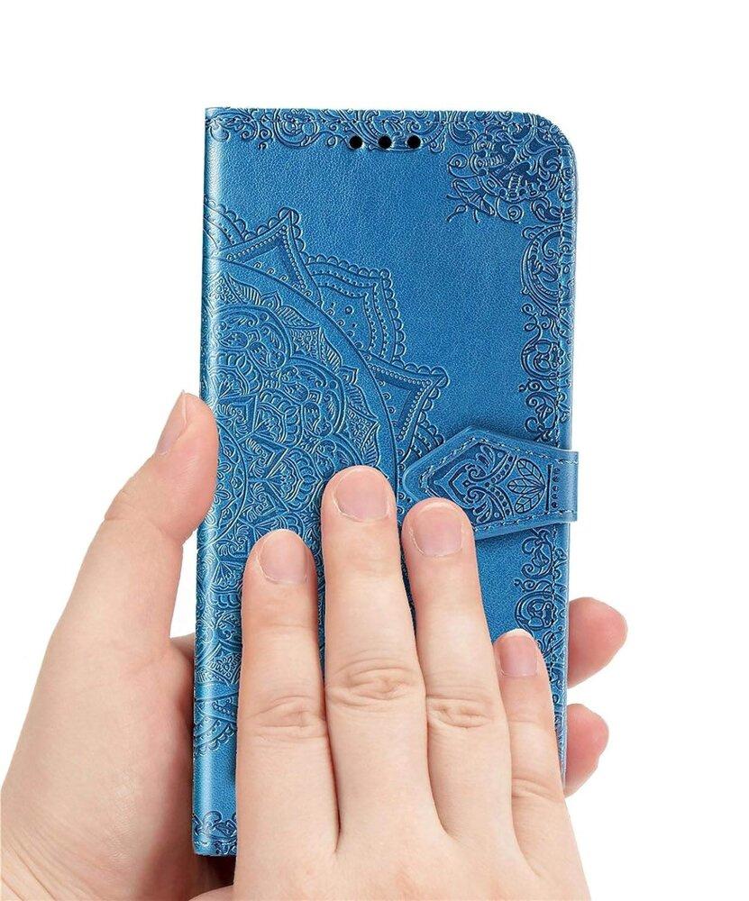 Flip Case for Oppo Reno 12FS / 12F, Mandala, Blue