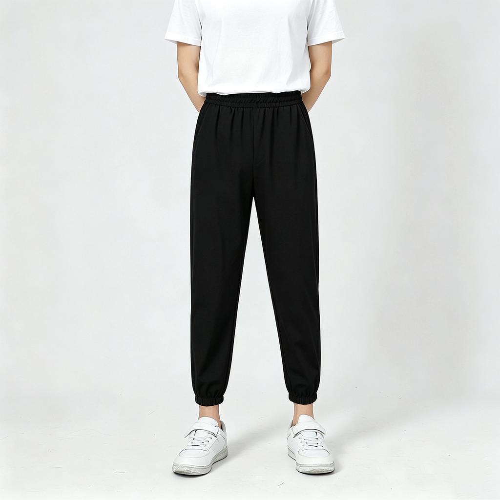 Kids High Waist Flared Pants with Elastic Waistband - Color Stretch Casual for Dance, Yoga and Sports