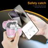 For Samsung Galaxy Buds3 Pro/Buds3 Case TPU + PC Magnetic Case Stand Bluetooth-Compatible Earbuds Cover with Carabiner