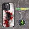 HALLOWEEN BLOODY SPLATTER Phone Case For iPhone 17,16,15,14,13,12,11,Pro,Max,Plus,Mini,SE Magsafe Magnetic Wireless Charging