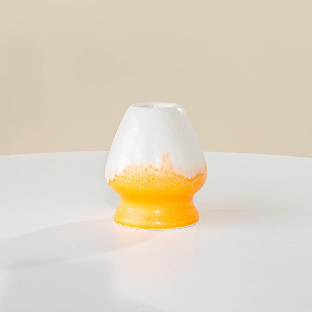 

New Ceramic Matcha Bowl with Pouring Spout Multicolored Matcha Making Kit Reusable Matcha Whisk Holder Tea Lovers