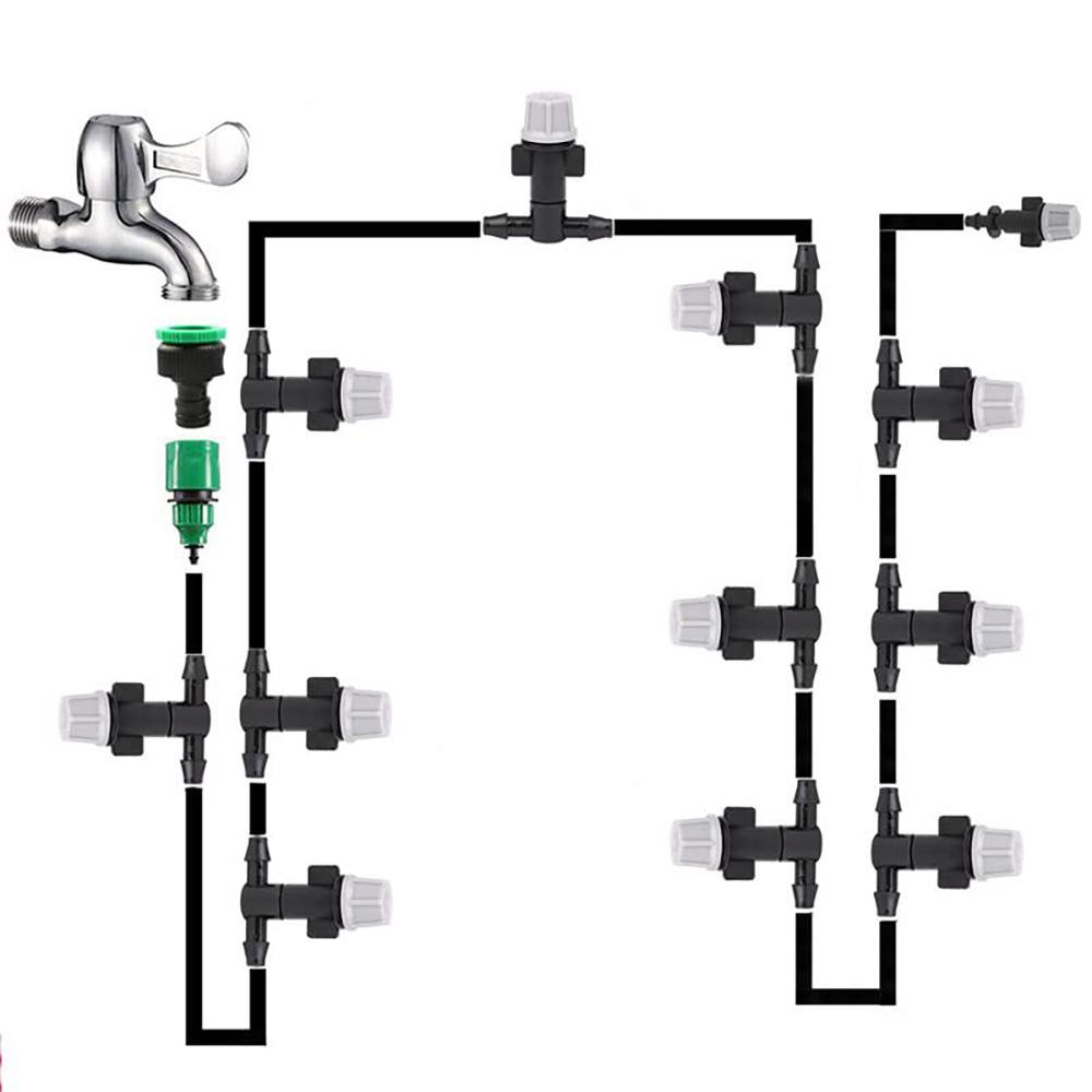 Grauer automatischer Vernebelungssprinkler für Gartenbewässerung und Kühlung