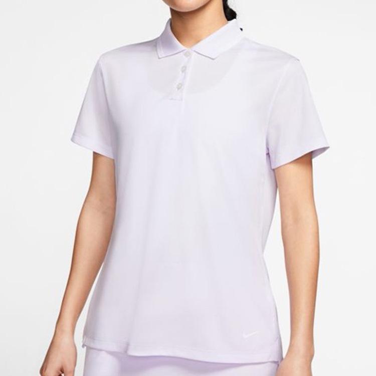 Nike Dri-FIT Victory Golf Polo Shirt Women Tops Light-Purple BV0218-509