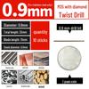 Set di punte da trapano HSS M35 al Cobalto per Legno, Metallo, Acciaio Inossidabile - Alta Durezza