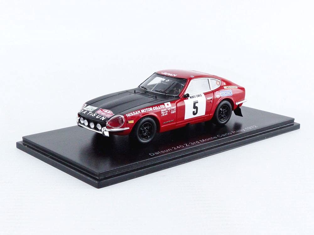 

Spark Datsun 240Z 1972 Monte Carlo Rally 3rd place Todd 1/43 #5 R. Aaltonen/J.