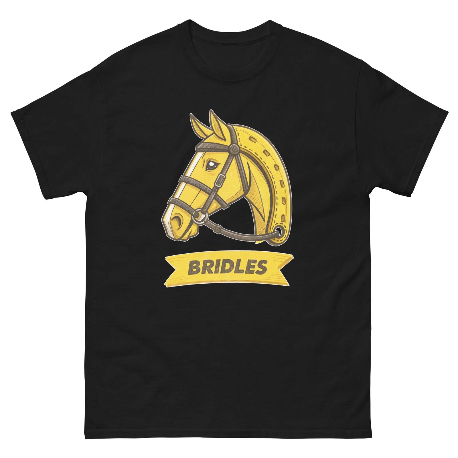 Bridles Farming Rural Life Agriculture T-Shirt L