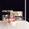 Case Multilayer Jewelry Box Ring Holder Storage Case Rotate Jewelry Boxes Ring Box Earring Storage