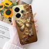For Cover Xiaomi Redmi 13 13x 2025 Case New Stylish Flower Lemon Soft Silicone Shell For Xiaomi Poco M6 Plus PocoM6 M 6 4G Funda