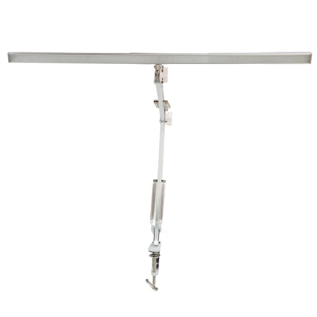 LED Beauty Lamp with Clamp Clip On Desk Lighting Swing Arm Adjustable Brightness Salon Lamp for