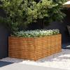 Exclusive House - Raised Garden Bed 196x100x69 Cm Corten Steel