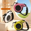 Automatic Retractable Dog Leash with Printed Design for Outdoor Use