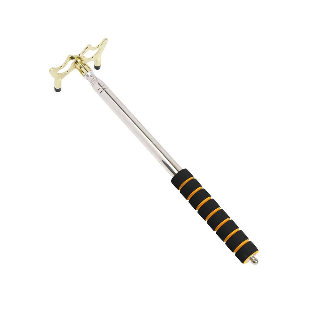 Stainless Steel Retractable Pool Cue Bridge Adjustable Pool Cue Bridge Tool for Flexible Playing Styles