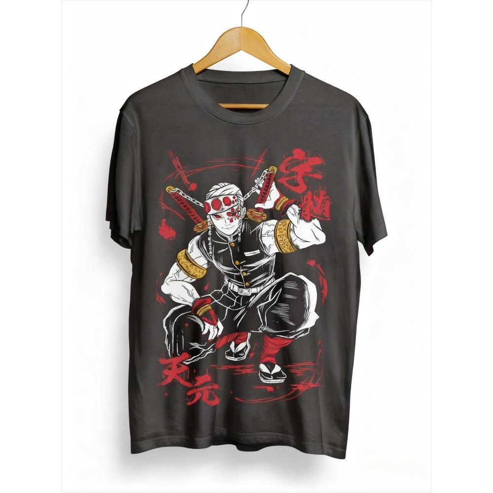 Ghostblade Anime Manga Shanyi Tanjiro Ghostblade T-Shirt Herren T-Shirt Sommer Neuer Stil Unisex Lässiges Mode-T-Shirt