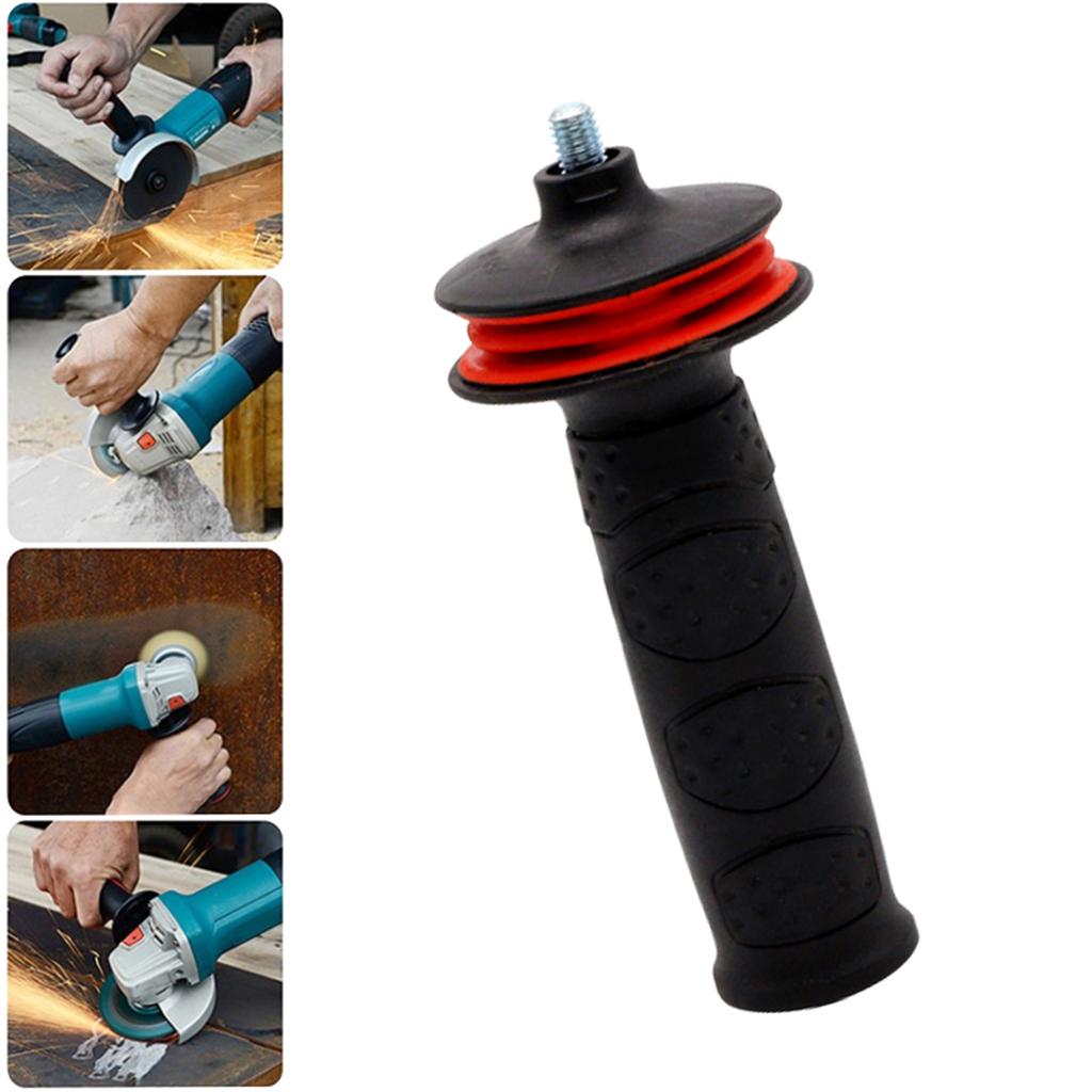 Thread Auxiliary Side Handle 10mm Polishing Machine Handle Angle Grinder Non-slip Shock-absorbing Handle Replacement