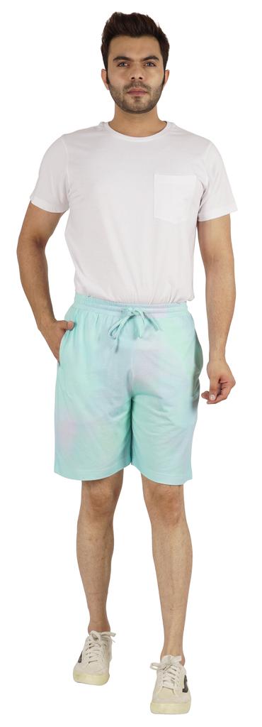 Inkmeso Casual Printed Shorts For Men’s Elastic Waist Cotton Short With Drawstring Loungewear