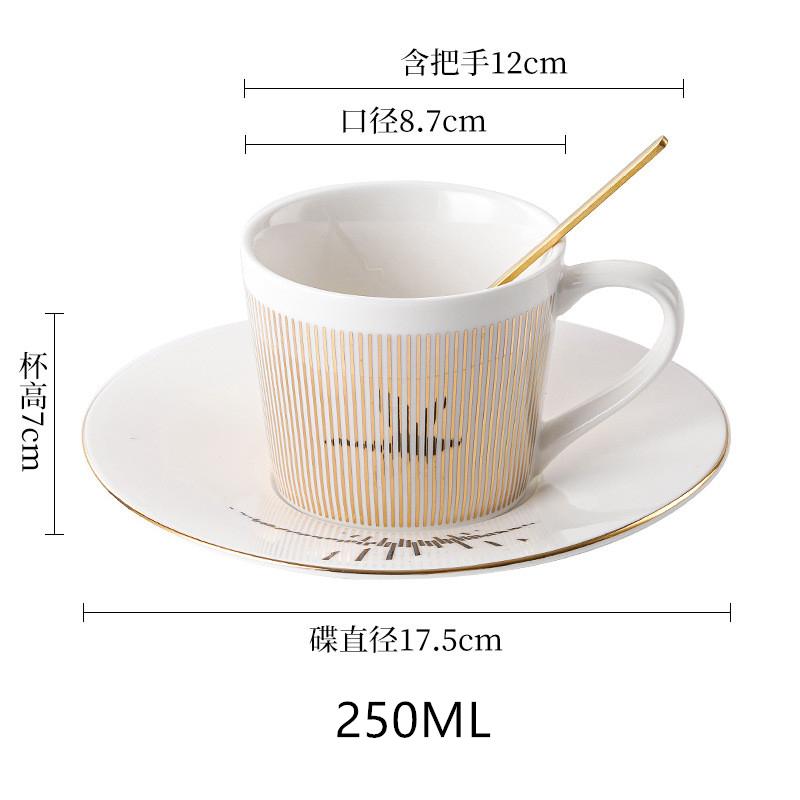 Creative Dynamic Reflection Cup Ceramic Mug Tea Coffee Cup with Saucer Spoon Stranger Things Creative Gifts for Friends Parents