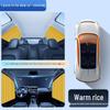 Car Sunshade Rail-Type Small Window Curtain: Heat Insulation & Privacy Visor for Children's Side Windows