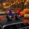 Halloween-Hexe Harz Auto-Schmuck Armaturenbrett-Figur für Auto-Innenraum-Dekoration