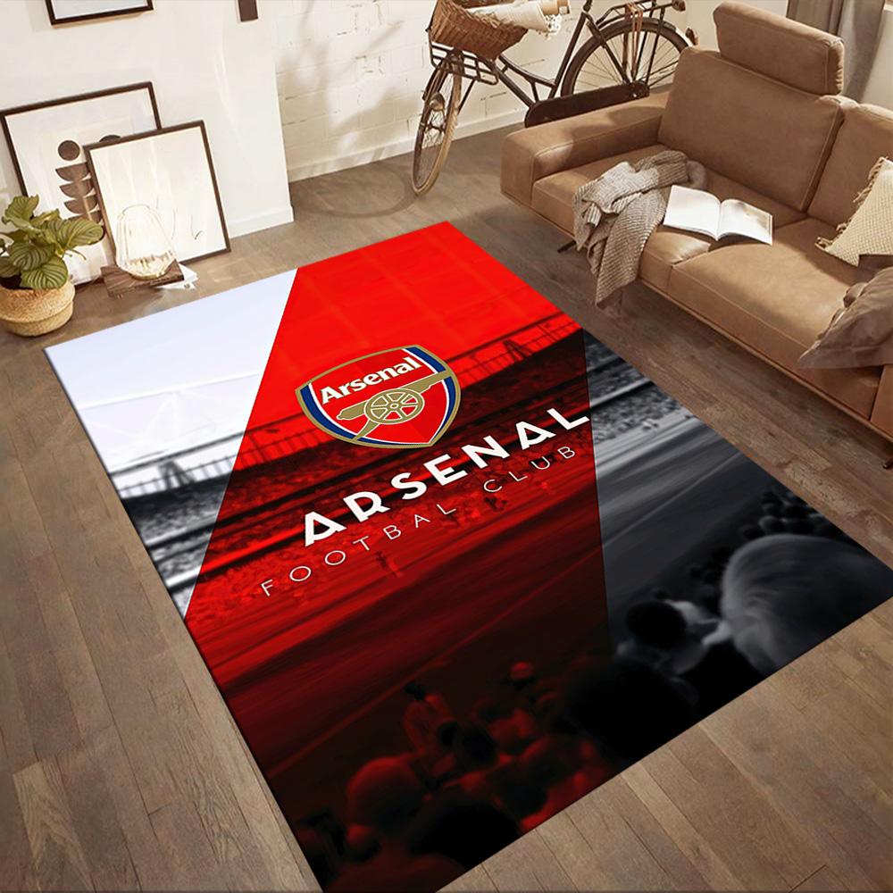 Arsenal Floor Mat Design for Foyer Entryway Decorate room Hallway Antislip Carpet Office home decor Luxury Gift for Birthday, Christmas, Wedding
