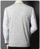 Men's Sleeveless Knit Cardigan: Autumn/Winter Solid Color Round Neck Vest